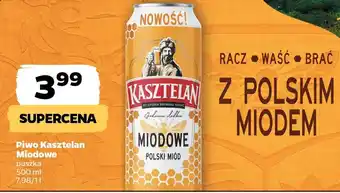 Netto Piwo Kasztelan Miodowe oferta