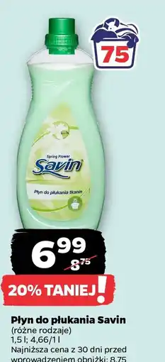 Netto Płyn do płukania Savin oferta