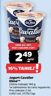 Netto Jogurt Cavalier, różne rodzaje oferta