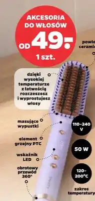 Netto Szczotka prostująca do włosów oferta