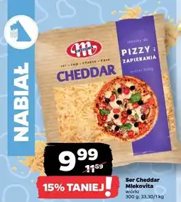 Netto Ser Cheddar Mlekovita wiórki oferta