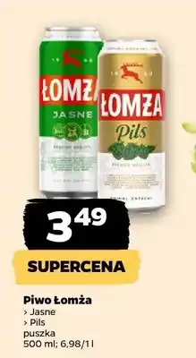 Netto Piwo Łomża Pils oferta