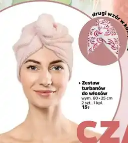 Netto Zestaw turbanów do włosów, 2 szt oferta