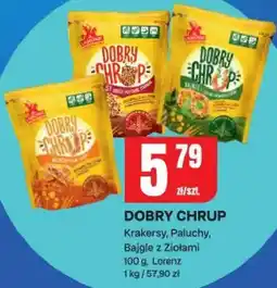 Chorten Chipsy krakersy, paluchy, bajgle z ziołami oferta