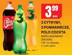 Chorten Napój gazowany cytrynowy, pomarańczowy, polo cockta oferta