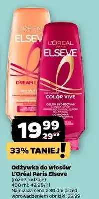 Netto Odżywka do włosów Elseve, różne rodzaje oferta