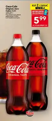 Lewiatan Napój Coca-Cola Original, Zero Cukru oferta