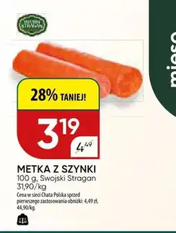 Chata Polska Metka z szynki oferta