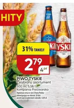 Chata Polska Piwo Tyskie świeżony lager oferta
