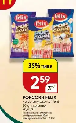 Chata Polska Popcorn felix wybrany asortyment oferta