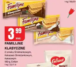 Chorten Wafelek familijne klasyczne o smaku śmietankowym, kakaowo-śmietankowym, kakaowym oferta
