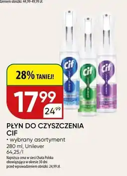 Chata Polska Płyn do czyszczenia cif wybrany asortyment oferta