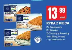 Chorten Ryba z pieca ze szpinakiem, po włosku, z chrupiącą panierką oferta