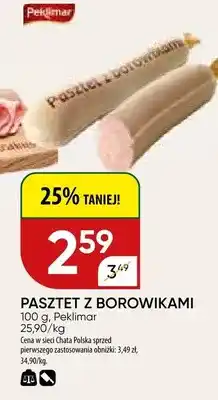 Chata Polska Pasztet z borowikami oferta