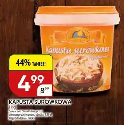 Chata Polska Kapusta surówkowa oferta