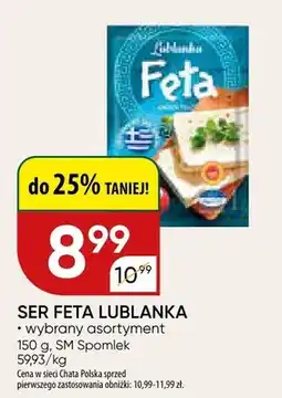 Chata Polska Ser feta lublanka wybrany asortyment oferta