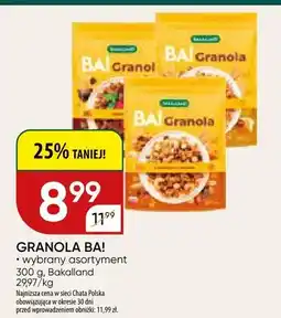 Chata Polska Granola Ba! oferta