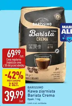ALDI Kawa ziarnista Barista Crema oferta