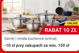 Bricomarche Garnki i rondle kuchenne oferta