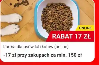 Karma dla psów lub kotów