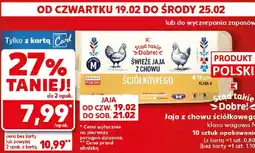 Kaufland Jaja z chowu ściółkowego oferta