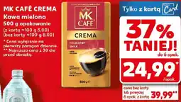 Kaufland MK CAFÉ Kawa mielona Crema oferta