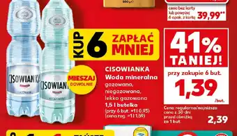 Cisowianka Woda mineralna