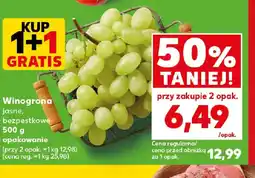 Kaufland Winogrona oferta