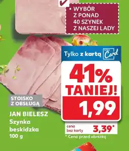 Kaufland Jan Biesz Szynka beskidzka oferta