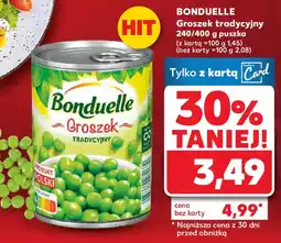 Kaufland Bonduelle Groszek tradycyjny oferta