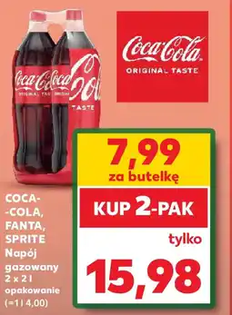 Kaufland Coca-Cola, Fanta, Sprite napój gazowany oferta