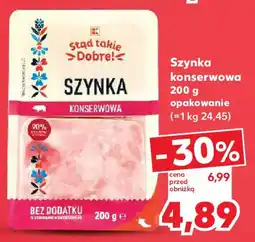 Kaufland Stąd takie >Dobre!< Szynka konserwowa oferta
