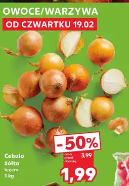 Kaufland Cebula żółta oferta
