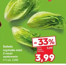 Kaufland Salata rzymska mini oferta
