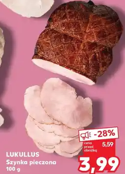 Kaufland Lukullus Szynka pieczona oferta