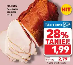 Kaufland Mazury Polędwica sopocka oferta