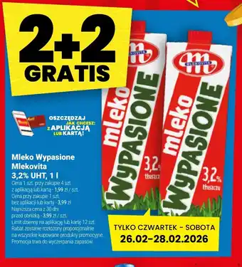 Twój Market Mleko Wypasione Mlekovita oferta