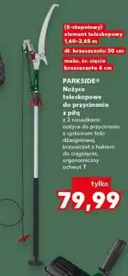 Kaufland PARKSIDE Nożyce teleskopowe do przycinania z piłą oferta