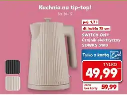 Kaufland SWITCH ON Czajnik elektryczny SOWKS 3100 oferta