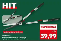 Kaufland PARKSIDE Teleskopowe nożyce do żywopłotu oferta