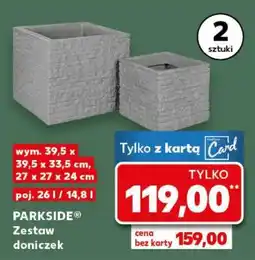 Kaufland PARKSIDE Zestaw doniczek oferta