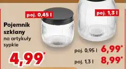 Kaufland Pojemnik szklany na artykuły sypkie oferta