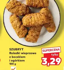 Kaufland SZUBRYT Roladki wieprzowe z boczkiem i ogórkiem oferta