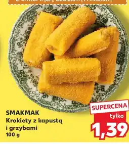 Kaufland Smakmak Krokiety z kapustą i grzybami oferta