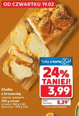 Kaufland Chałka z kruszonką oferta