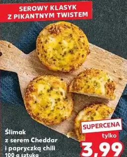 Kaufland Slimak z serem Cheddar i chili oferta
