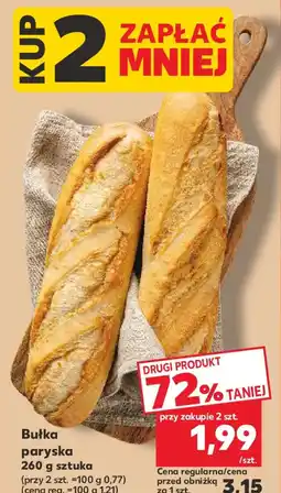Kaufland Bułka paryska oferta