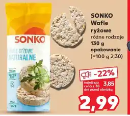 Kaufland Sonko Wafle ryżowe oferta