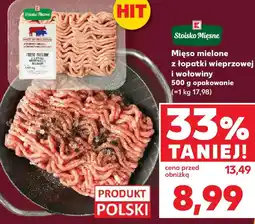 Kaufland Stoisko Mięsne Mięso mielone oferta