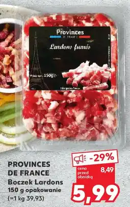 Kaufland Provinces Boczek Lardons oferta